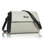 EXOTIC Womens Stylish And Durable Sling Bag (Off White)