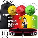 TEKXYZ Boxing Reflex Ball, 3 Diffic