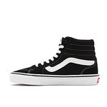 Vans Women's Filmore Hi Sneaker, (Suede/Canvas) Black/White, 6 UK