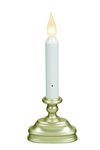 Battery Operated LED Window Candle with Sensor (Pewter) FPC1520P