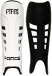 Field Hockey Shin Guards Force Symphony Colors White Blue Teal Blue Sizes Small Medium Large (Force - White, Extra Small)