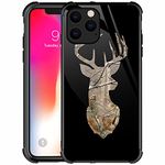 Goodsprout Compatible with iPhone 13 Pro Case,Camouflage Deer Art Amazing Pattern Design Shockproof Anti-Scratch Hard PC Back Case for iPhone 13 Pro