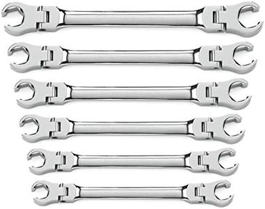 GEARWRENCH 6 Pc. Flex Flare Nut Wrench, Metric - 81911D