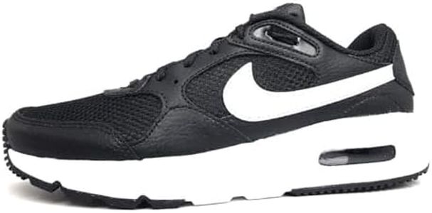 Nike Women's Air Max AP Sneakers Running Shoe, Black/White, 9.5 Size