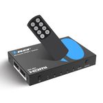 OREI 8K HDMI Switch 5 in 1 Out – HDMI 2.1 Switcher 4K 120Hz, 48Gbps 8K@60Hz, 5 Port HDMI Switch with Remote, HDR10+, VRR, ALLM, QFT, CEC for PS5 Xbox Roku Fire TV