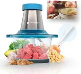 Tornado Electric Food Processor & Vegetable Chopper - Glass Food Processors, Meat Grinder, Food Chopper Electric, Mini Food Processor, Procesador de Alimentos Electrico, Small Blender Food Processor