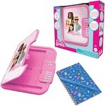 Lexibook SD50BB Barbie Secret Journal Notebook, Pink