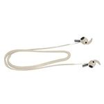 kwmobile Strap Compatible with Samsung Galaxy Buds 3 Pro - Silicone Cord Holder for Wireless Earphones - Beige