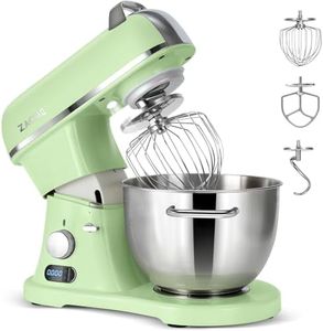 ZACME 8.4QT Commercial Stand Mixer 800W with Aluminum Die Casting Meets the Standard of NSF/ANSI 8-2023, Mixers Kitchen Electric Stand Mixer with Stainless Steel 8L Bowl, Dough Hook, Whisk and Beater