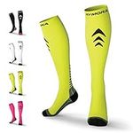 Rymora Compression Socks for Men and Women (Cushioned, Graduated Compression, Seamless)