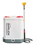 Sharp Garuda Spray Pump - 20 Liter Tank for Agriculture Garden Sprayer, Double Motor 12volt 12amp Charging Battery and Pesticide, Fertilizer & Farming Knapsack Electric Power Kisan Machine