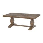 Martin Svensson Home Napa Coffee Table - Reclaimed Natural Finish - Farmhouse Style - Living Room Centerpiece