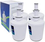 4X Fridge Pure Water Filter Compatible with Samsung Fridge Freezer DA29-0003B DA29-00003 DA29-00003A DA29-00003A-B DA29-00003B DA61-159 DA61-00159 DA61-00159A DA61-00159A-B DA97-06317A Refrigerator