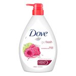 Dove Body Wash 1L (Raspberry & Lime)