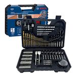 Bosch Professional Professional 2608594070 Mixed Accessory Set (103 Piece), Black