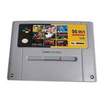 Gamevortex Super Cartridge 90 in 1 Multi Game Cartridge for SNES 16Bit Classic Game Consoles