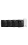Blink Outdoor Camera 2K+ (newest gen) — Wireless smart security camera, 2K video resolution, enhanced audio, up to two-year battery. Sync Module Core included — 4 camera system, Black