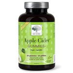 New Nordic Apple Cider Gummies with the Mother Strain, Vegan Chewable ACV Supplement, No Vinegar Taste, 60 Count (Pack of 1)