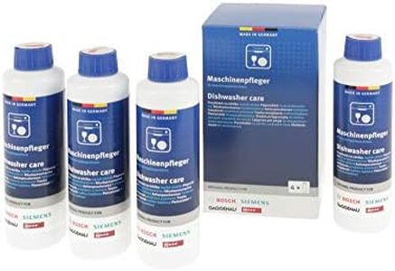 Nettoyant Lave-vaisselle Bosch SIEMENS NEFF GAGGENAU FLACONS 4 X 250 ml