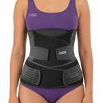 Sifoz Neoprene 3 In 1 Postpartum Support-Recovery Belly Belt Free Size Abdominal Support For Post Delivery,Slimming Waist,Lower Back Pain,Tummy Reduction Belt For Belly After Delivery C-Section Black