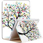 DuraSafe Cases for iPad 10.5 Inch Air 3rd Gen [ PRO 10.5 Air 3 ] 2017/2019 A1701 A2152 A2123 MUUL2HN/A MUUK2HN/A MQDX2HN/A Printed Cover AirCushion Corner Extra Shock Protection - Tree & Nest