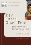 KJV Super Giant Print Bible Dictionary & Concordance