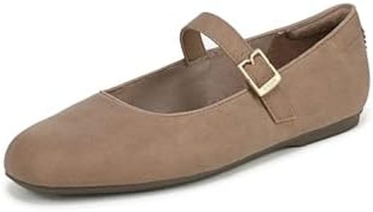 Dr. Scholl's Women's Wexley Jane Mary Jane Flat Woodsmoke Brown 11 M