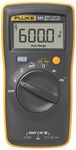 Fluke 101 Digital Multimeter 6000 Counts Volt Meter IP40 AC/DC Volt & Ohm Tester Continuity Test with Buzzer Portable Electrical Tool Tests Live Wire