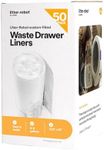 Litter-Robot Waste Drawer Liners by Whisker, 50 Pack - Cat Litter Tray Liners, Custom Fit for Litter-Robot, 9-11 Gallons of Capacity, Quick to Install and Easy to Empty