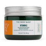 The Body Shop Vitamin C Glow Boosting Moisturiser (1x 50ml), Hydrating Face Moisturiser for Women, Water-Based Moisturizer with Vitamin C & Hyaluronic Acid, Face Cream for Radiant-Looking Skin