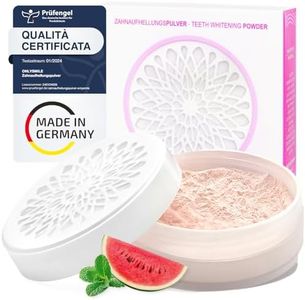 Polvere sbiancante per denti bianchi Onlysmile | Polvere sbiancamento denti professionale – sicuro et indolore | Effetto pulente | Sbiancare e pulizia dei denti | Direttamente dal produttore