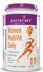 HealthyHey Nutrition MultiVitamin for Women - Multi-Vit Daily - 13 Vitamins & 10 Minerals - 90 Vegetable Capsules