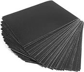 Bright Creations Corrugated Cardboard Paper Sheets (8.5 x 11 in, Black, 48-Pack)