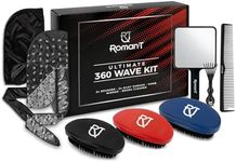 Roman-T 8-in-1 360 Wave Brush Kit -