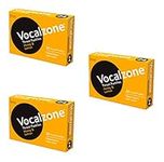 Vocalzone Throat Pastilles Honey & Lemon 3 packs 24- For Sore Throats and Hoarseness When Overusing Your Voice. Produced and sold in the United Kingdom since 1912.