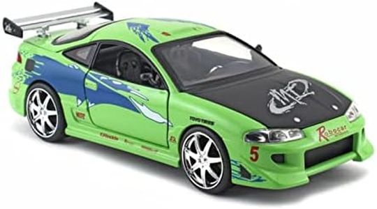 Jada Toys Fast and Furious Mitsubishi Eclipse 1:24 Scale Hollywood Ride Diecast Model Car