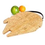 Millennium Falcon Personalized Cutting Board, Custom Engraved Charcuterie Board,Best Wedding, Housewarming, Anniversary, Birthday Gift Idea for Friends, Couples, Family, Mom, Dad