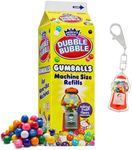 PlayO Gumballs for Gumball Machine - Refill Bubble Gum 20-Ounce - Carton of Double Bubble Assorted Gum Ball Candies -Kosher