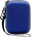 Lacdo Shockproof Hard Drive Case for Western Digital WD My Passport Ultra WD Elements WD Gaming Drive Portable External Hard Drive 1TB 2TB 3TB 4TB 5TB USB 3.0 USB-C 2.5" HDD Travel Storage Bag, Blue