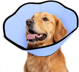 MIDOG Dog Cone Collar After Surgery, Soft Dog Cone Alternative to Stop Licking,Adjustable Elizabethan Recovery Cones for Small to Large Sized Dogs