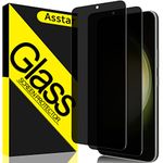 [2 Pack] Asstar Samsung Galaxy S23 Plus Privacy Screen Protector,Support Fingerprint Unlock Screen Protector for Samsung Galaxy S23 Plus 6.6",9H Hardness Tempered Glass Film,Anti-Scratch Case Friendly