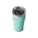 YETI Rambler 20 oz Stackable Tumbler, Stainless Steel, Vacuum Insulated with MagSlider Lid, Seafoam