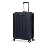 Kenneth Cole REACTION Renegade_Collection, Navy Blue, 28-Inch Checked, Renegade_collection