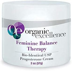 Organic Excellence - Feminine Balance Therapy Bio-Identical Progesterone Cream Fragrance-Free - 2 oz.