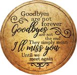 Spoontiques - Garden Décor - Goodbyes Stepping Stone - Decorative Stone for Garden