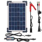 Optimate Solar Duo 10W, TM522-D1, 6-Step 12V / 12.8V 0.83A Weatherproof Solar Battery Saving Charger & maintainer