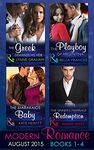 Modern Romance August Books 1-4: The Greek Demands His Heir (The Notorious Greeks, Book 1) / The Sinner's Marriage Redemption (Seven Sexy Sins, Book 5) ... of Argentina (Mills & Boon Collections)