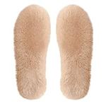 Winter Fluffy Insoles, Premium Thermal Faux Sheepskin Insoles for Women Men, Wool Thick Replacment Insole for Boots, Slippers, Sports Shoes (8 UK)