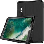 TECHGEAR D-FENCE Case fits Apple iPad Air 3 2019, iPad Pro 10.5", Shockproof Tough Rugged Protective Armour Smart Case with Detachable Screen Cover/Stand - Kids Schools Builders Workman Case, Black