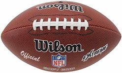 Wilson Men's NFL Football, Brown, E